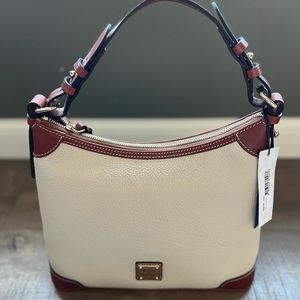 Dooney and Bourne Bone Leather Purse
